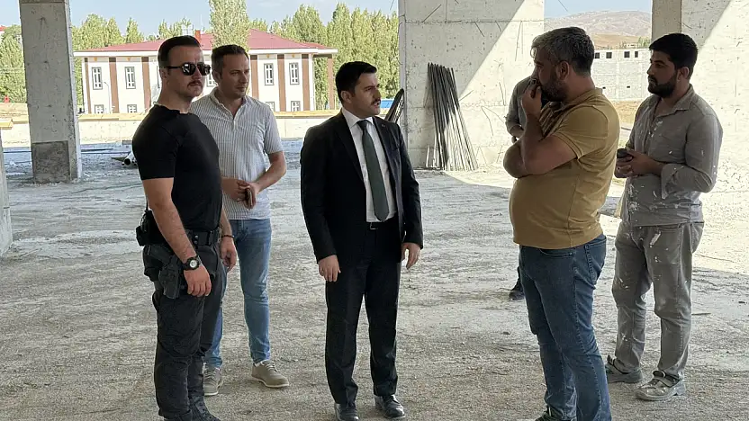 Kaymakam Bulut, Özalp'ta yatırım projelerini inceledi