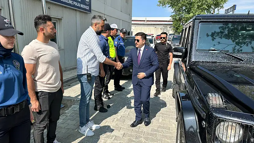 Kaymakam Bulut'tan Emniyet güçlerine bayram ziyareti