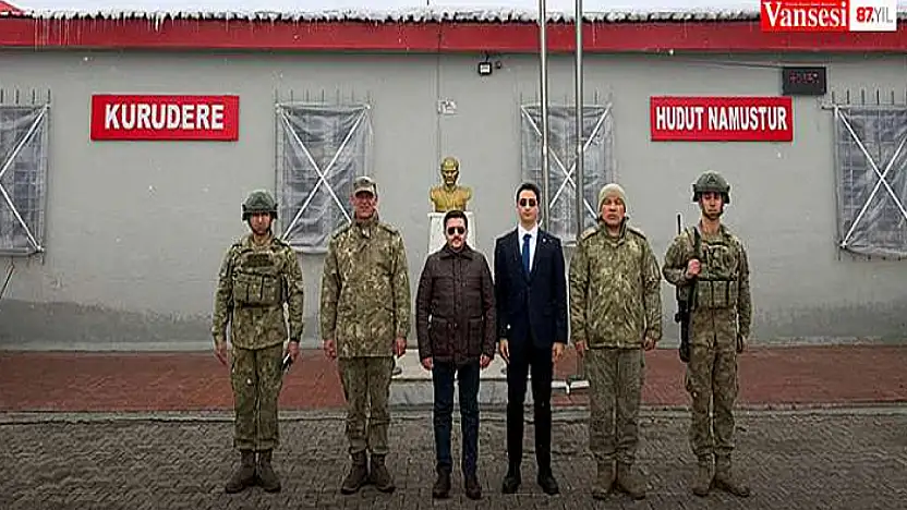 Kaymakam Bulut'tan Kurudere hudut karakoluna ziyaret