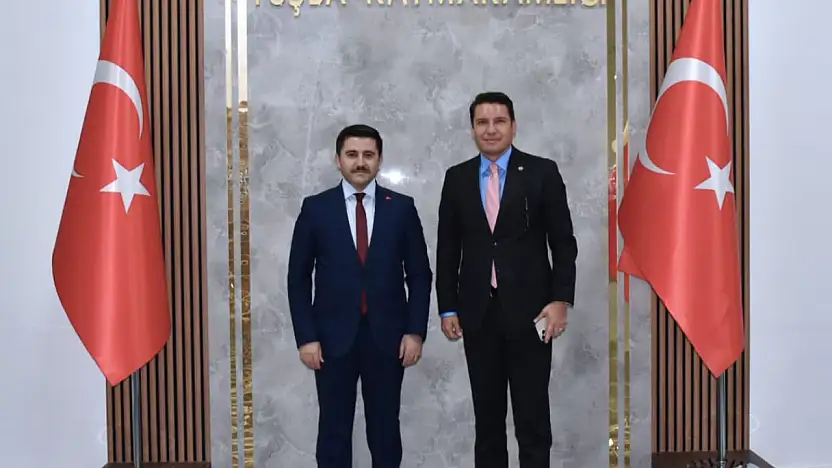 Kaymakam Bulut'tan YİKOB Başkanı Göktaş'a ziyaret