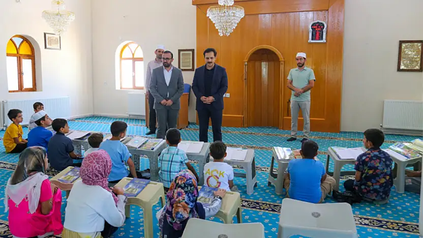 Kaymakam Erdem'den Kur'an kurslarına ziyaret