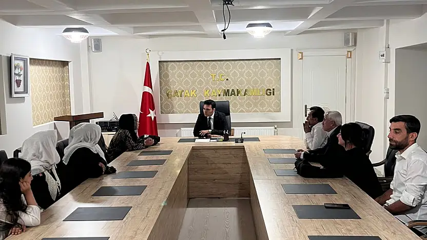 Kaymakam Kılıç vatandaşlarla buluştu