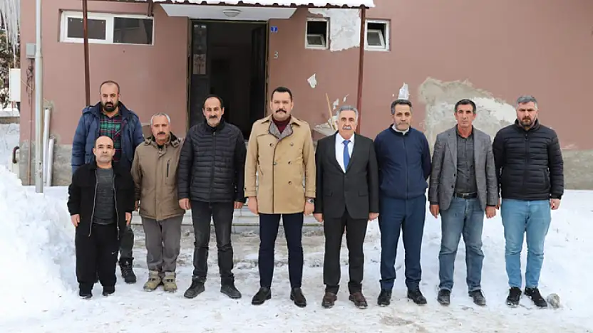 Kaymakam Türkmenoğlu'ndan Muradiye Yol Şube Şefliğine ziyaret