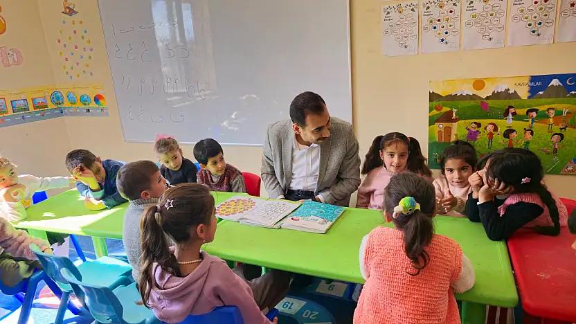 Kaymakam Türkoğlu'ndan Kur'an Kursu ziyareti