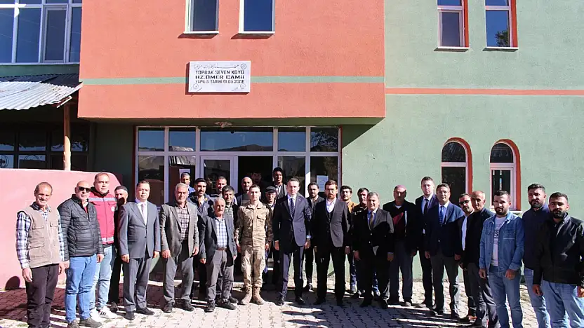 Kaymakamı Bakan Toprakseven Mahallesini ziyaret etti