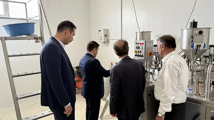 Kaymakamlardan tarımsal kalkınma kooperatifine ziyaret