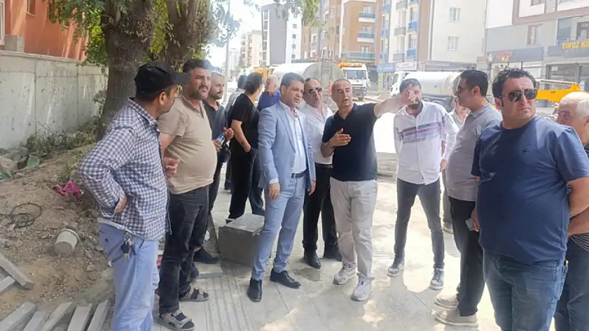 Kuşan'dan Eski Cezaevi Caddesi'ne ziyaret