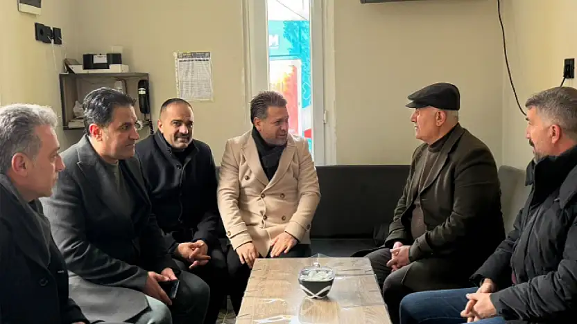 Kuşan'dan esnaf ziyareti