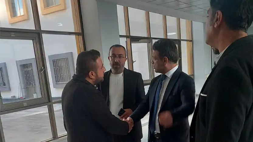 Kuşan'dan hastane ziyareti