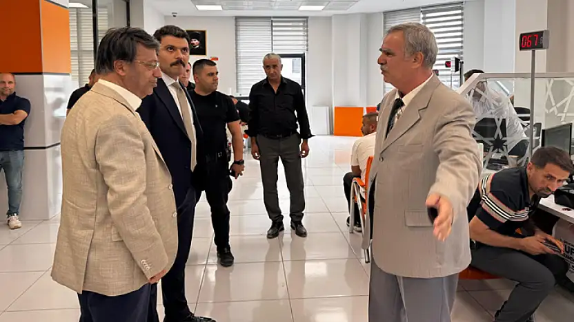 Milletvekili Türkmenoğlu'ndan İpekyolu Kaymakamlığı'na ziyaret