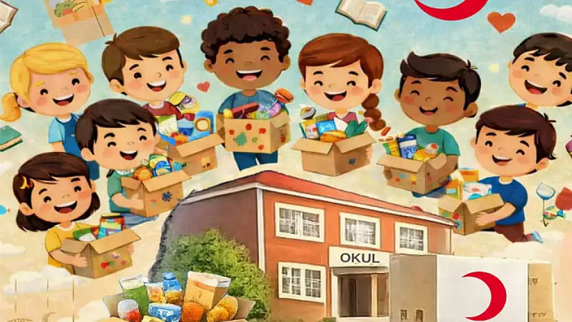 Milli eğitim ve Kızılay'dan öğrencilere destek seferberliği