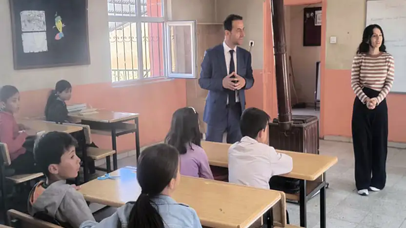 Müdür İnan'dan Saygın İlkokulu'na ziyaret