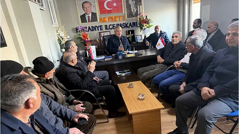 Muradiye'de mahalle başkanları toplantısı yapıldı