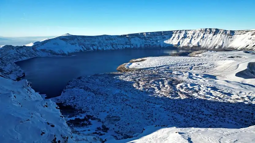 Nemrut, Van Gölü ve Süphan'da kışın en güzel hali