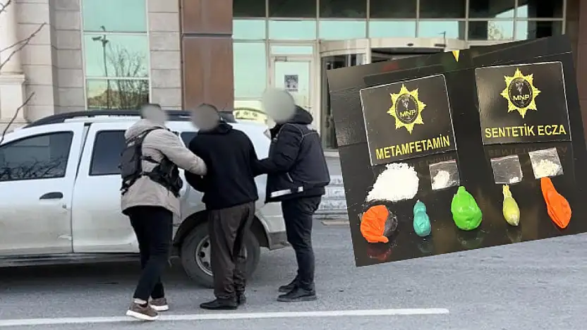 Otobüs yolcusunda uyuşturucu ele geçirildi