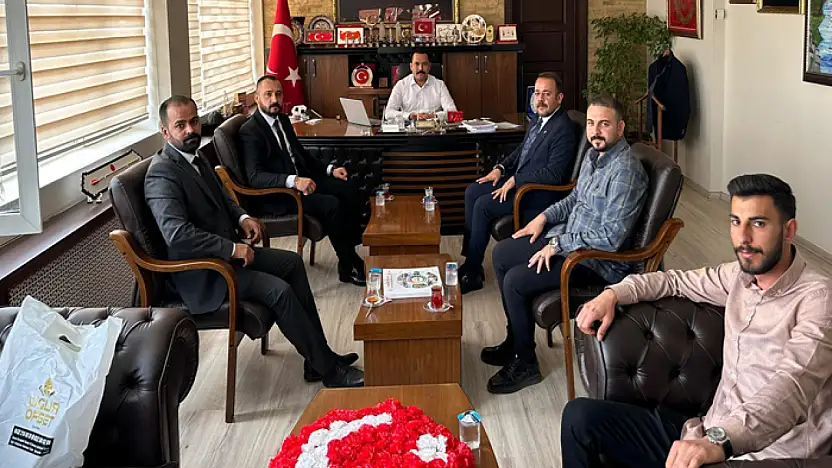 Perihanoğlu'ndan Kaymakam Türkmenoğlu'na ziyaret