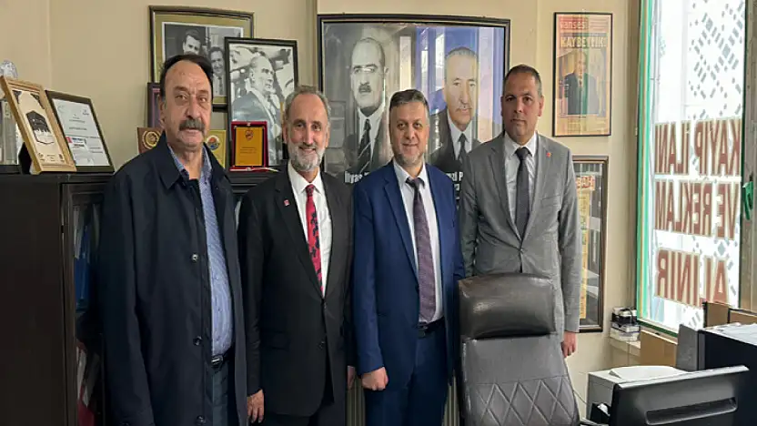 Saadet Partisi'nden gazetemize ziyaret