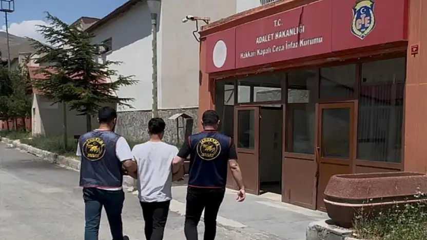 Suç makinesi Hakkari'de yakalandı