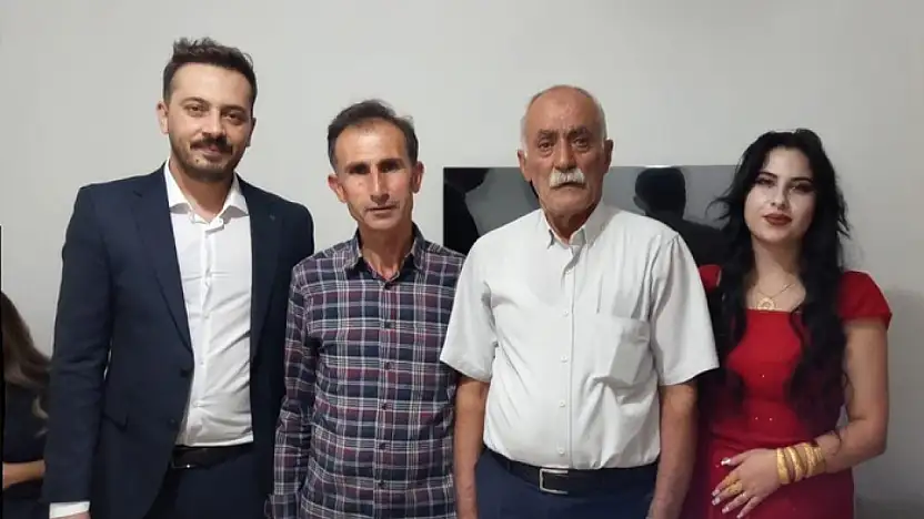 Tekin ve Sayyur ailelerinin mutlu günü
