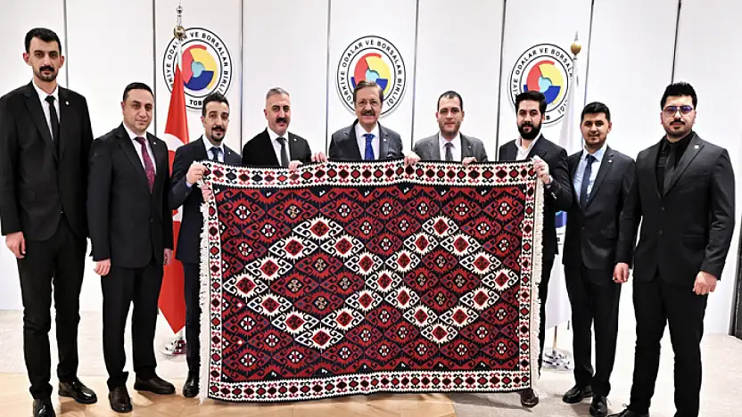 TOBB Van GGK'dan Hisarcıklıoğlu'na ziyaret