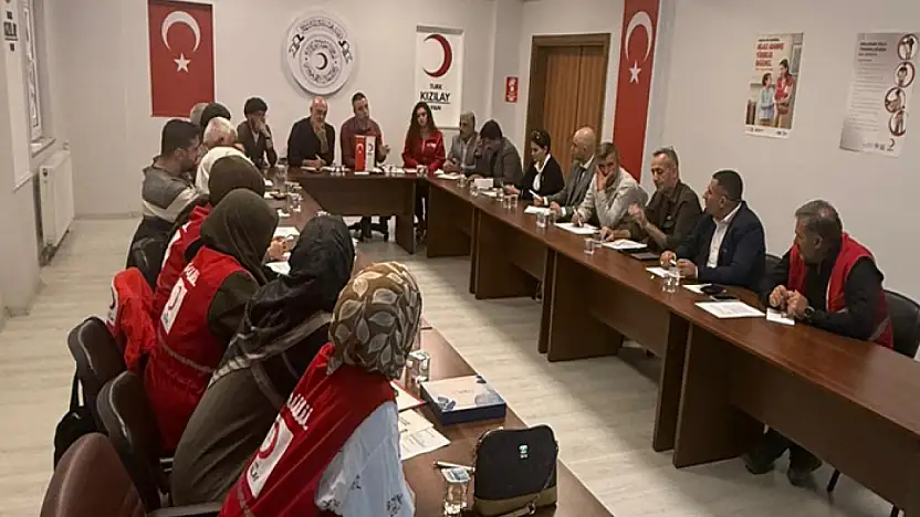 Türk Kızılay Van İl Merkezi, genel koordinasyon toplantısı düzenledi