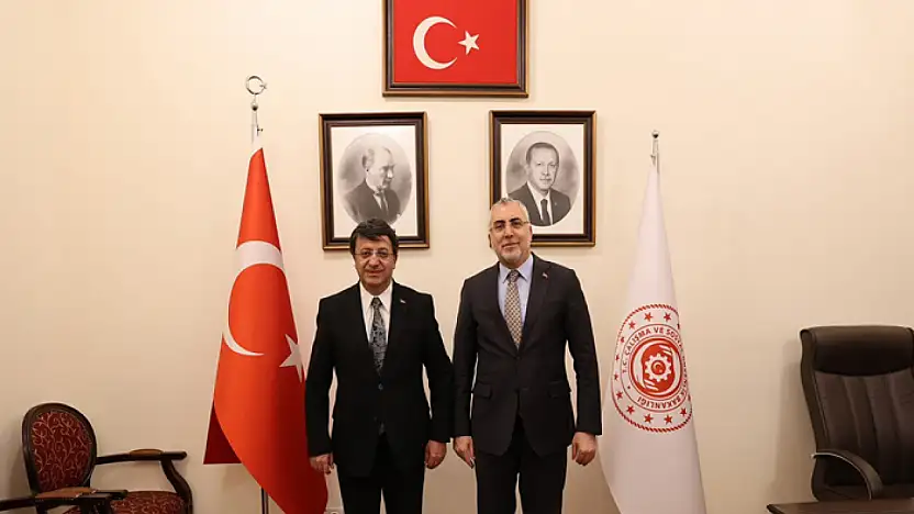 Türkmenoğlu'ndan Bakan Işıkhan'a ziyaret