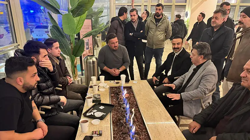 Türkmenoğlu'ndan esnaf ziyareti