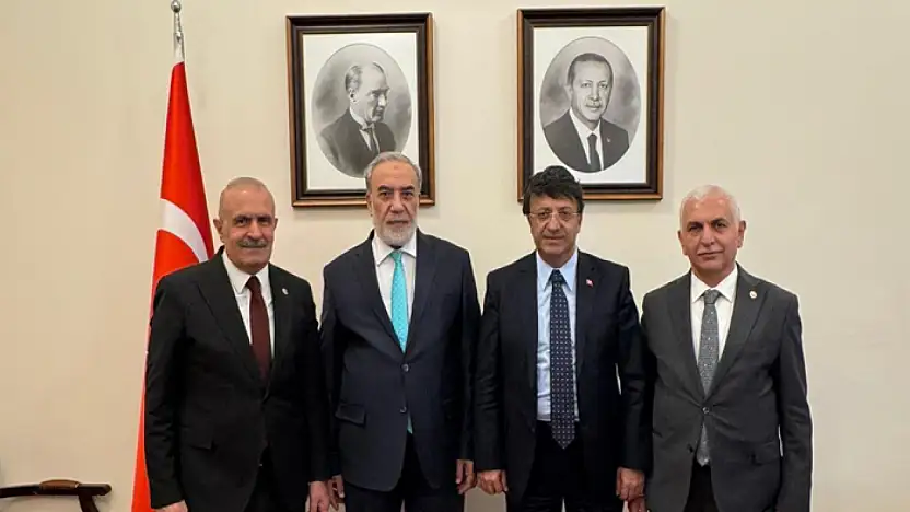 Türkmenoğlu ve Kayatürk'ten Bakan Yardımcısı Kulaklıkaya'ya ziyaret