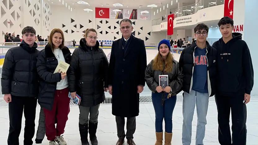 Vali Balcı Buz Pateni Salonu'nda incelemelerde bulundu