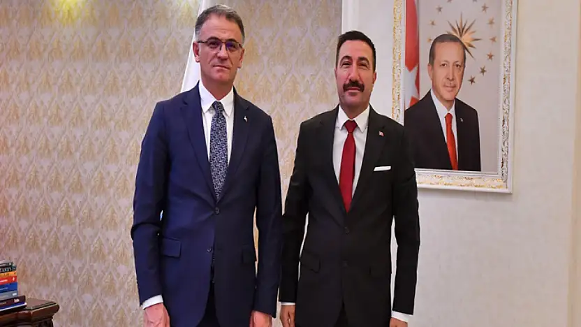 Vali Balcı, Kahraman'ı kabul etti