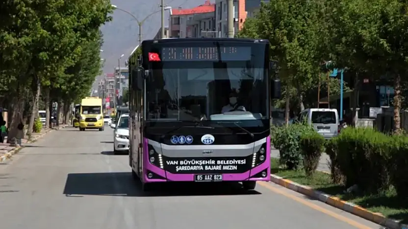 Van Büyükşehir Belediyesi'nden yeni otobüs güzergâhları