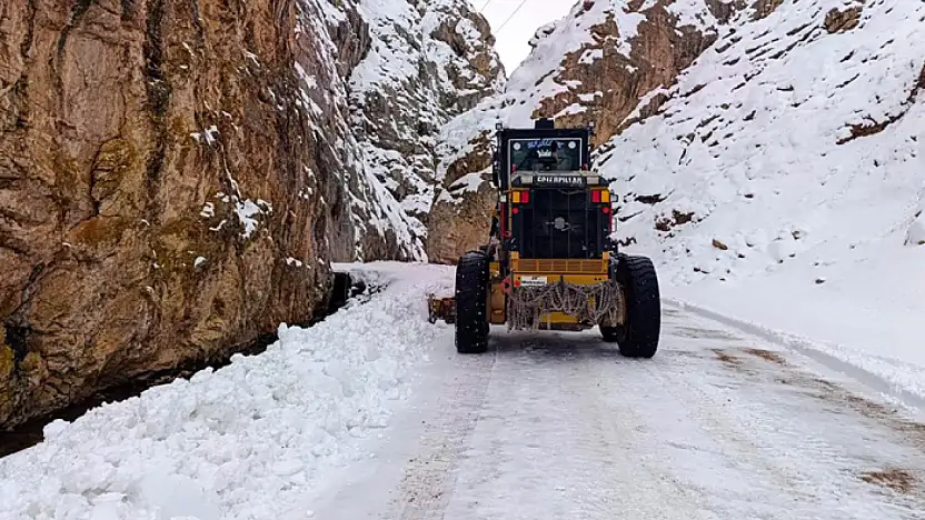 Van Büyükşehir Belediyesi'nden karla mücadele çalışması