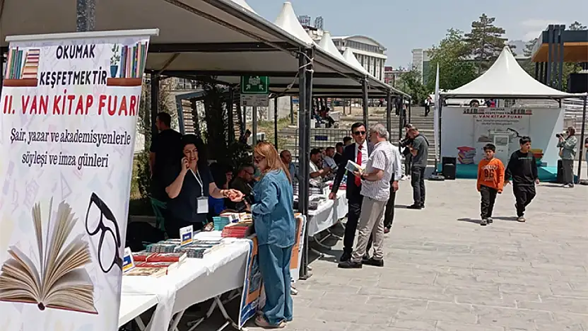 Van'da 2. Yerel Kitap Fuarı açıldı
