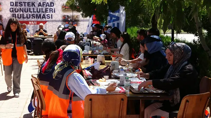 Van'da Destek AFAD Gönüllüleri Buluşması etkinliği gerçekleştirildi