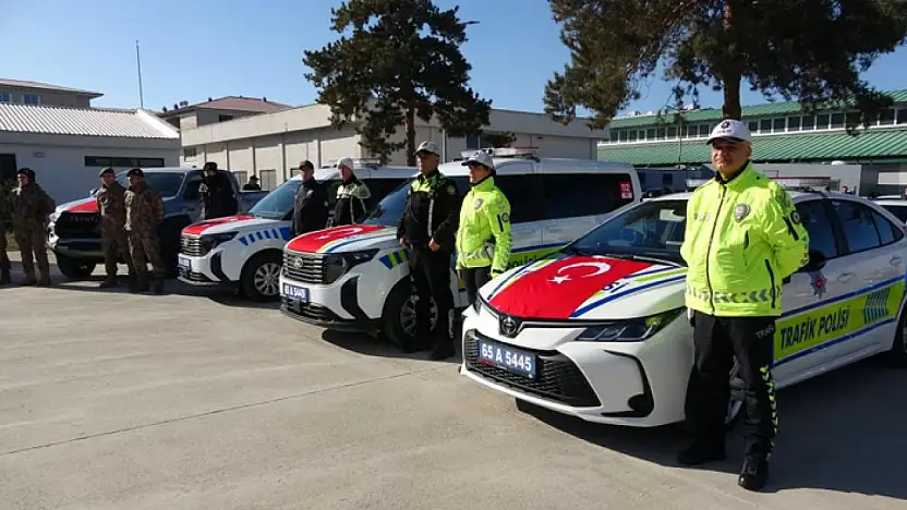Van Emniyet Müdürlüğü yeni araçlarına kavuştu
