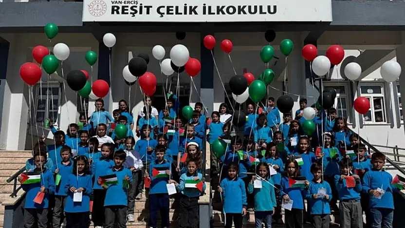 Van'da Filistin için anlamlı etkinlikler sürüyor