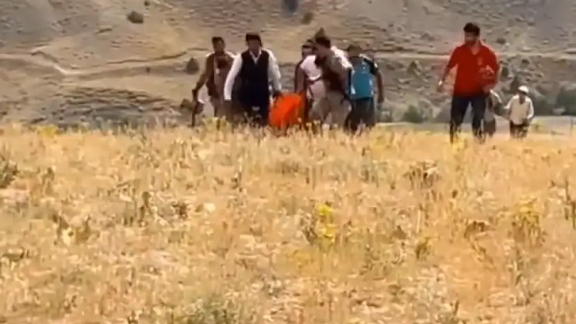 Van'da göğüs ağrısı geçiren hasta helikopterle tahliye edildi