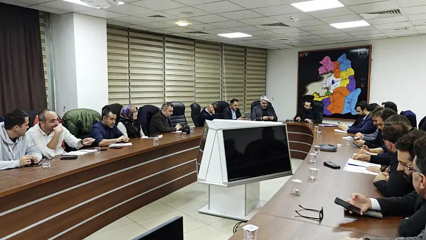 Van'da hastane yönetimi 2026 için toplandı