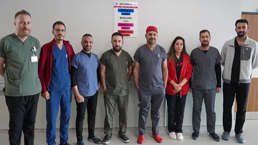Van'da ileri düzey aort cerrahisiyle hasta hayata tutundu