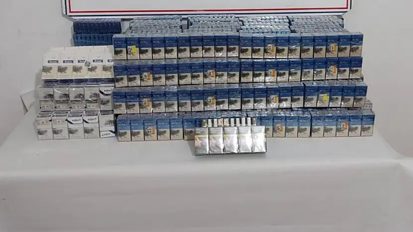 Van'da kaçak sigara ele geçirildi