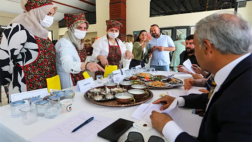 Van'da kadın kooperatifleri arasında yemek yarışması