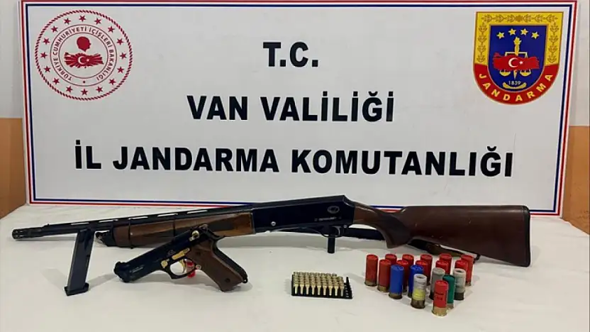 Van'da silah ele geçirildi