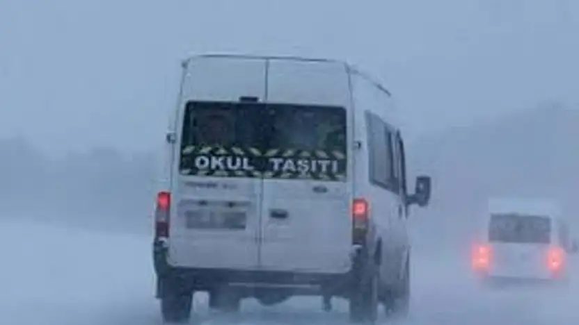 Van'da taşımalı eğitime ara verildi