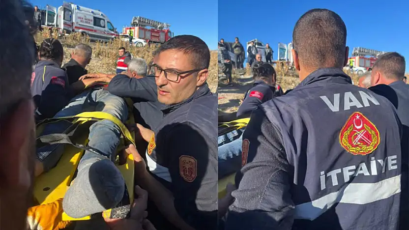 Van'da trafik kazası: 1 yaralı