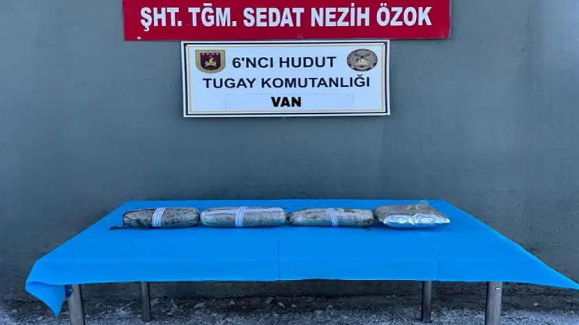 Van'da uyuşturucu ele geçirildi