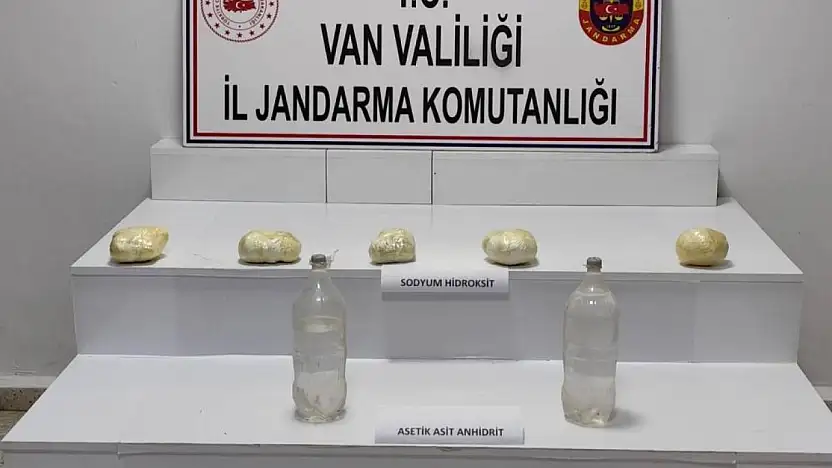 Van'da uyuşturucu operasyonu