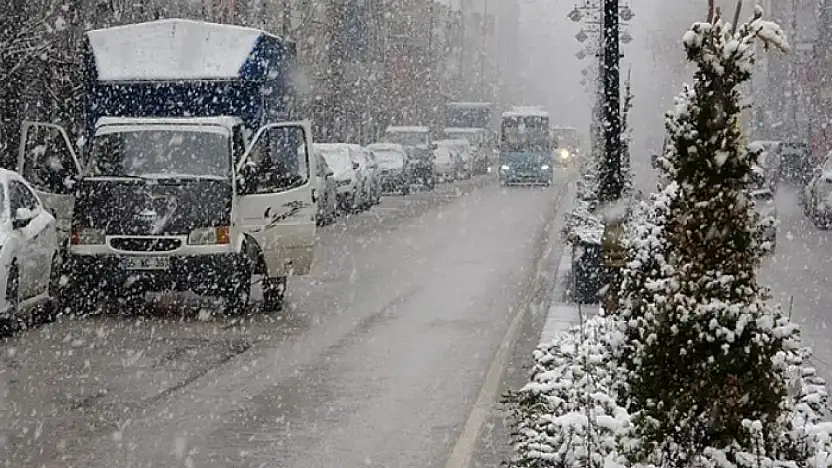 Van genelinde kar yağışı uyarısı