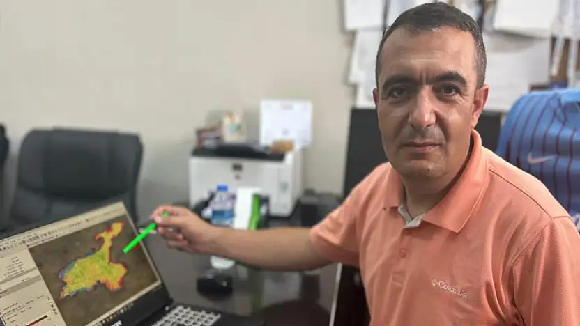Van Gölü'ndeki kirlilik uydu görüntülerine yansıdı