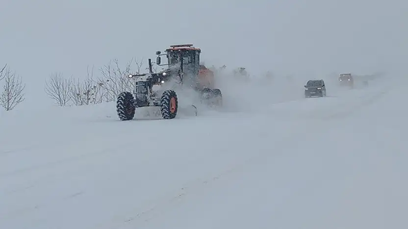 Van için çığ uyarısı