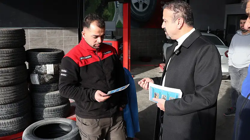 Van oto sanayi sitesi'nde çevre farkındalığı çalışması